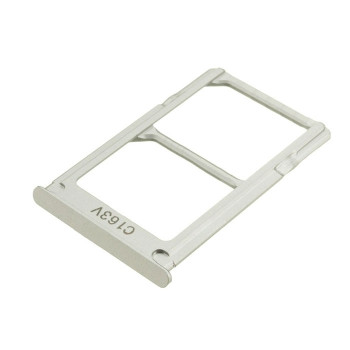 SIM Tray Dual SIM for Xiaomi MI 5S - Color: Silver