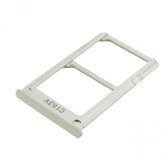 Υποδοχή κάρτας Dual SIM Tray για Xiaomi MI 5S - Χρώμα: Ασημί Υποδοχή κάρτας Dual SIM Tray για Xiaomi MI 5S - Χρώμα: Ασημί