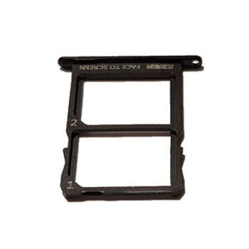 Dual SIM Tray for Xiaomi MI 5C - Color: Black