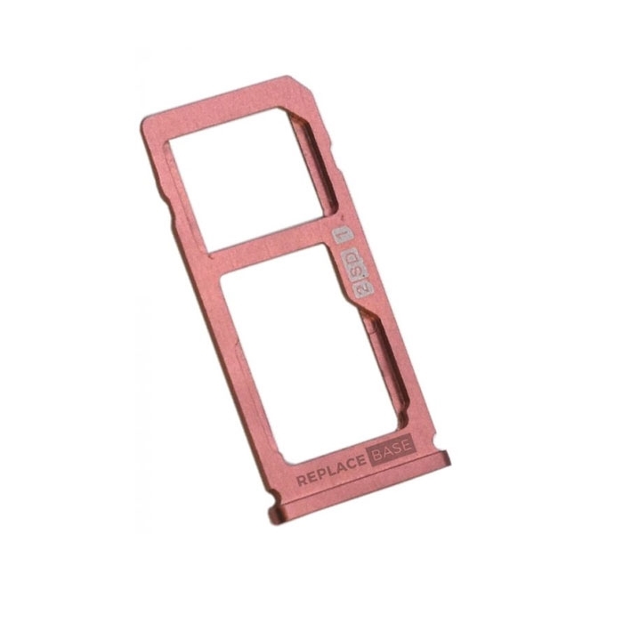 Dual SIM and SD Tray for Nokia 8 - Color: Rose