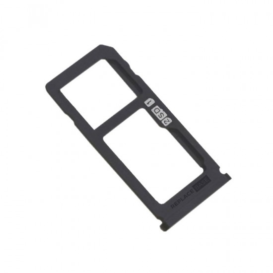 Υποδοχή Κάρτας Dual SIM και SD Tray για Nokia 8 - Χρώμα: Μαύρο Υποδοχή Κάρτας Dual SIM και SD Tray για Nokia 8 - Χρώμα: Μαύρο