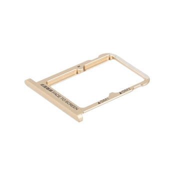 Dual SIM Tray for Xiaomi MI A2 - Color: Gold