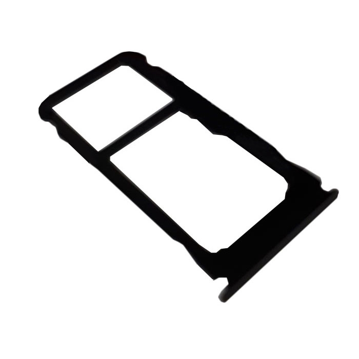 Sim Tray Dual Sim for Nokia 8.1 - Color: Black