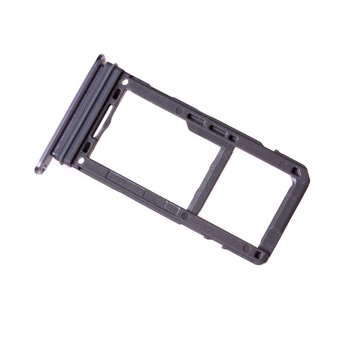 SIM Tray Single SIM and SD and SD for Samsung Galaxy S8 Plus G955F /S8 G950F - Color: Violet