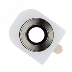 Τζαμάκι κάμερας (camera lens) με Πλαίσιο για LG G2 - Χρώμα: Λευκό