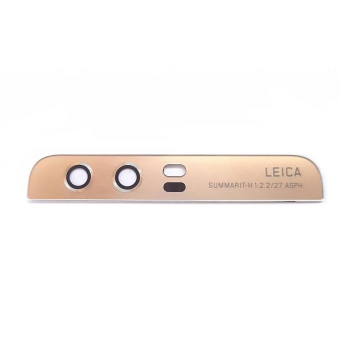 Camera Lens Upper with Frame for Huawei P9 - Color: Gold