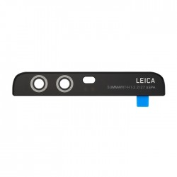 Τζαμάκι κάμερας (camera lens) Upper με Πλαίσιο για Huawei P9 - Χρώμα: Μαύρο