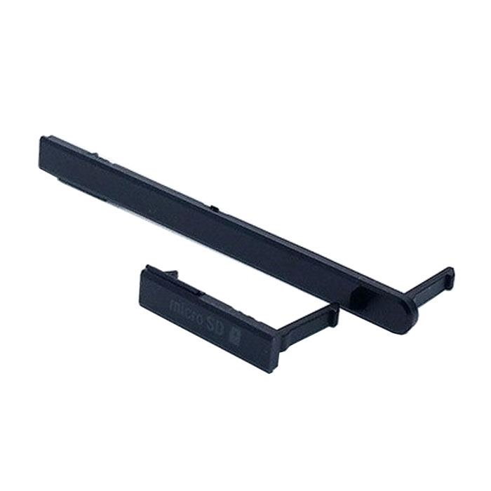 Charging and SD Cover for Sony Xperia D2303/D2302- M2 - Color: Black