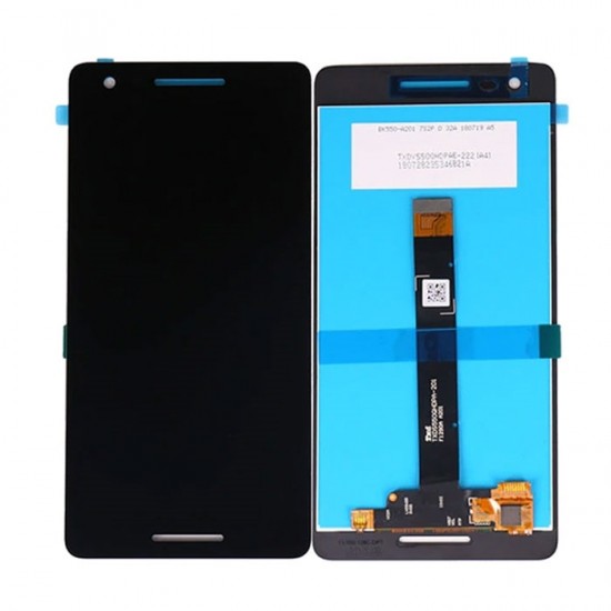 Οθόνη LCD με Μηχανισμό Αφής για Nokia 2.1 - Χρώμα: Μαύρο Οθόνη LCD με Μηχανισμό Αφής για Nokia 2.1 - Χρώμα: Μαύρο