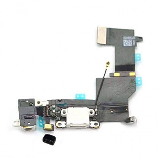 Καλωδιοταινία Φόρτισης / Charging Flex για iPhone 5 - Χρώμα: Λευκό