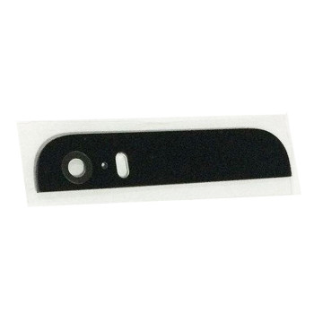 Back Rear Cover Top Glass Lens for iPhone 5G - Color: Black