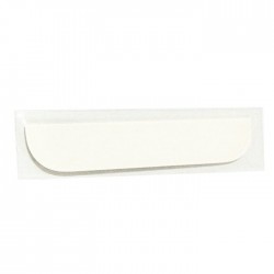 Tζαμάκι για Το Πίσω Καπάκι Κάτω Μέρος / Back Rear Cover Down Glass Lens για iPhone 5 - Χρώμα: Λευκό
