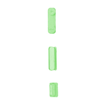 Buttons Set for iPhone 5G - Color: Green