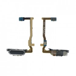 Καλωδιοταινία Κεντρικού Κουμπιού / Home Button Flex για Samsung Galaxy Alpha G850F - Χρώμα: Μαύρο
