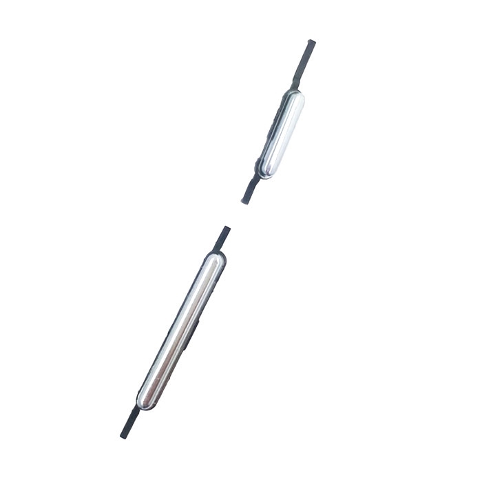 Outside Plastic Power and Volume Buttons for Samsung I9082 Grand - Color: Silver