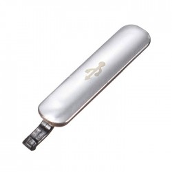 Κάλυμμα Θύρας Φόρτισης / Charging Cover για Samsung Galaxy S5 G900F - Χρώμα: Ασημί