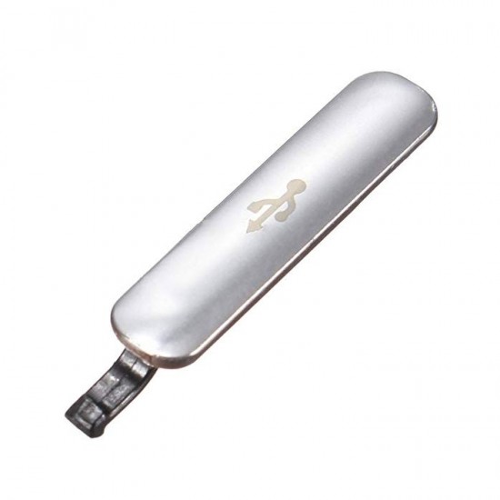 Κάλυμμα Θύρας Φόρτισης / Charging Cover για Samsung Galaxy S5 G900F - Χρώμα: Ασημί Κάλυμμα Θύρας Φόρτισης / Charging Cover για Samsung Galaxy S5 G900F - Χρώμα: Ασημί