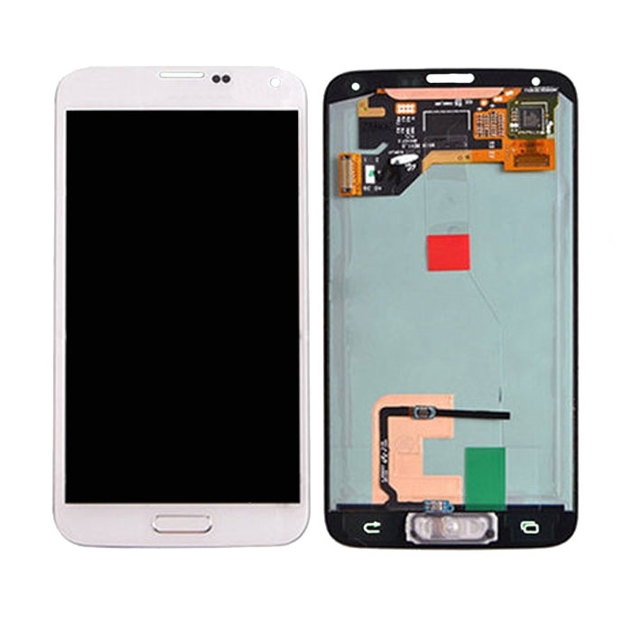 OLED LCD Complete for Samsung Galaxy S5 G900F (OEM) - Color: White