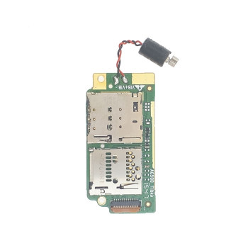Single Sim and SD Card Tray Holder and Vibrating motor Board for Lenovo Tab 2 A10-30