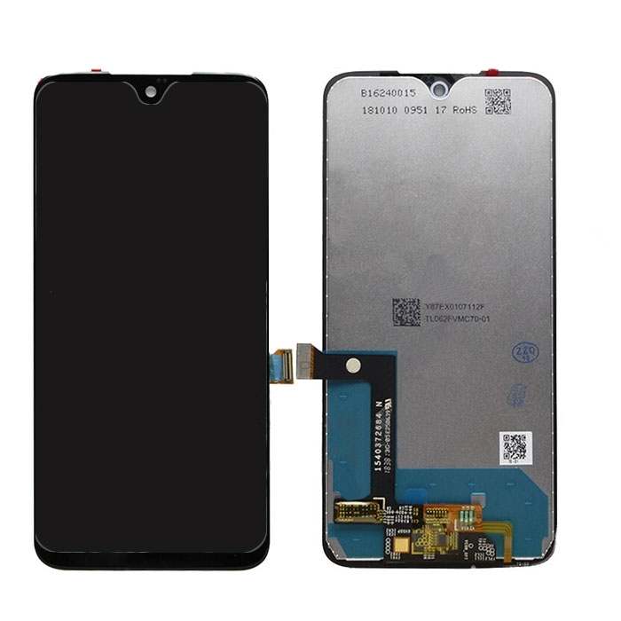LCD Complete for Motorola G7 - Color: Black