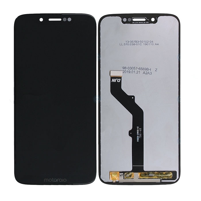 OEM LCD Complete for Motorola G7 Play - Color: Black