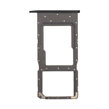 Dual SIM and SD Tray for Huawei Honor 10 Lite - Color: Black