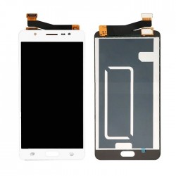 Οθόνη LCD με Μηχανισμό Αφής Assembly για Samsung Galaxy J7 Max G615F  - Χρώμα: Λευκό