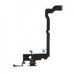 Καλωδιοταινία Φόρτισης / Dock Charging Flex για iPhone XS Max - Χρώμα: Μαύρο