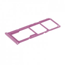 Υποδοχή Κάρτας Dual SIM και SD (SIM Tray) για Samsung Galaxy A20 A205G /A30 A305F /A50 A505F  - Χρώμα: Ροζ