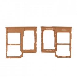 Υποδοχή Κάρτας Dual SIM και SD (SIM Tray) για Samsung Galaxy A40 A405G - Χρώμα: Χρυσό