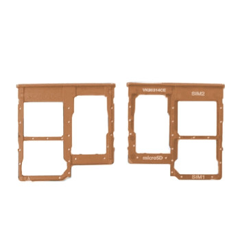 SIM Tray Dual SIM and SD for Samsung Galaxy A40 A405G - Color: Gold