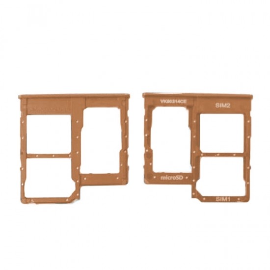 Υποδοχή Κάρτας Dual SIM και SD (SIM Tray) για Samsung Galaxy A40 A405G - Χρώμα: Χρυσό
