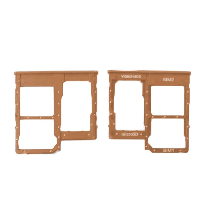 SIM Tray Dual SIM and SD for Samsung Galaxy A40 A405G - Color: Gold