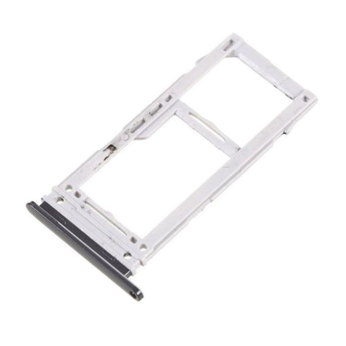 SIM Tray Dual SIM and SD for Samsung Galaxy S10e SM-G970 - Color: Black