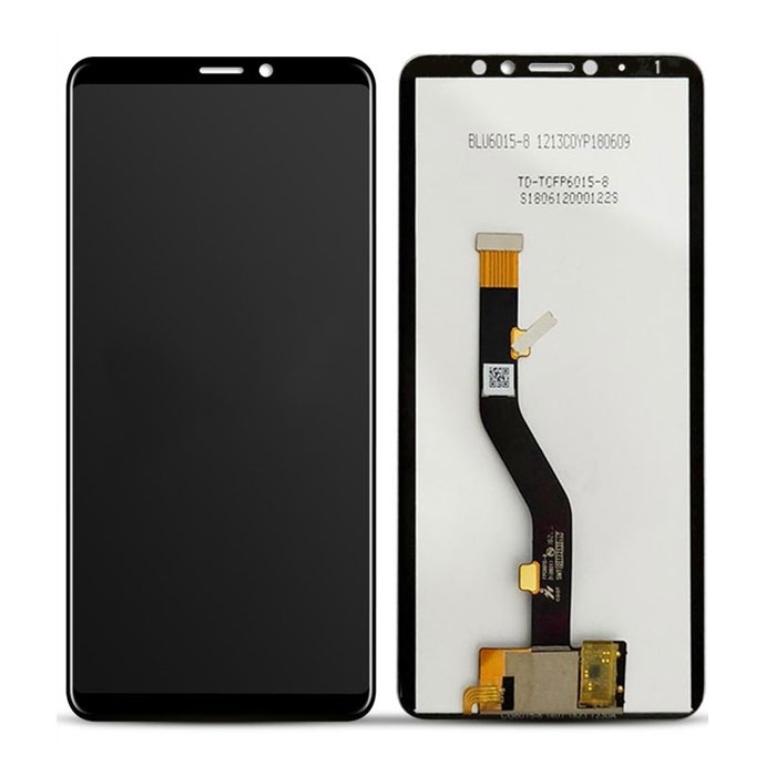LCD Complete for Meizu Note 8 - Color: Black