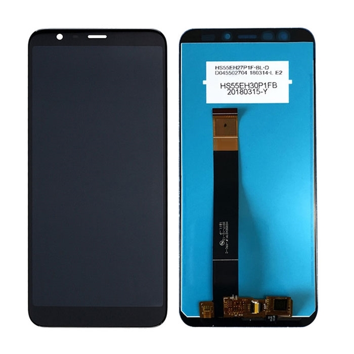 LCD Complete for Meizu M8C - Color: Black
