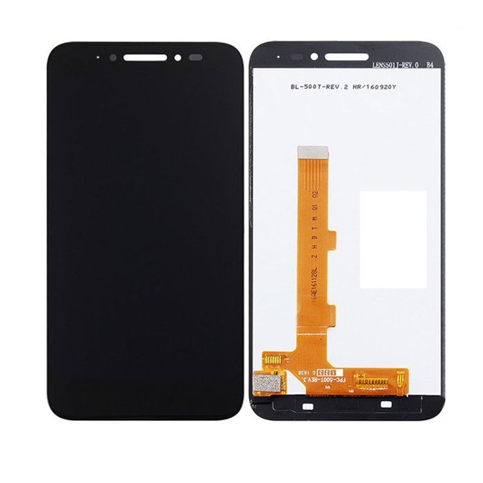 LCD and Touch Screen Digitizer Alcatel One Touch Shine Lite 5080 - Color: Black