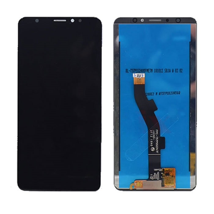 LCD Complete for Meizu M8  - Color: Black