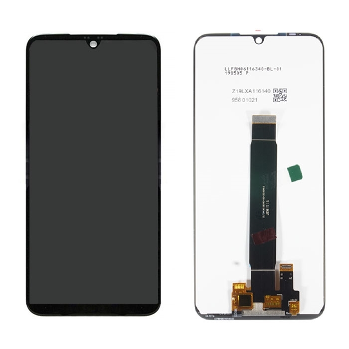 OEM LCD Complete for Motorola Moto E6 Plus - Color: Black