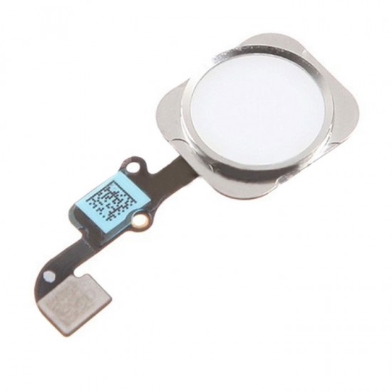 Κεντρικό Κουμπί / Home Flex για iPhone  iPhone 6 / 6 Plus - Χρώμα: Λευκό