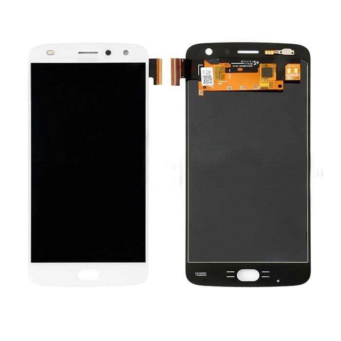 LCD Complete for Motorola XT1710 Moto Z2 Play -  Color: White