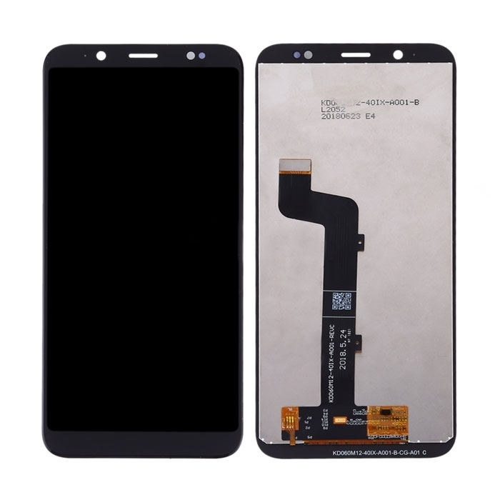 LCD Complete for HTC U12 Life - Color: Black