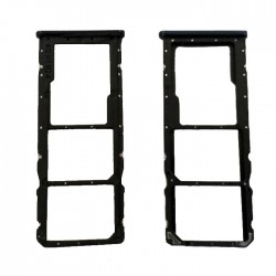 Υποδοχή Κάρτας Dual SIM και SD (SIM Tray) για Huawei Y9 2019 - Χρώμα: Μαύρο