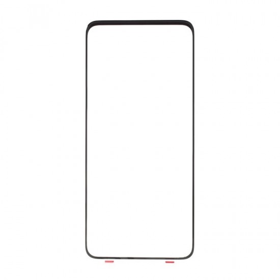 Τζαμάκι οθόνης Lens για Samsung Galaxy A80 SM-A805 - Χρώμα: Μαύρο