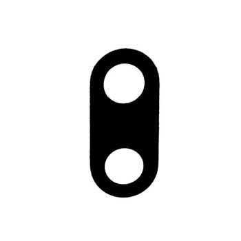 Camera Lens for Xiaomi Redmi 7A - Color: Black