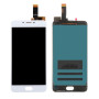 LCD Screen and Touch Digitizer for Meizu M6 - Color: White
