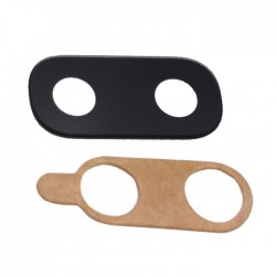 Τζαμάκι κάμερας (camera lens) για Samsung Galaxy A40 A405 - Χρώμα: Μαύρο