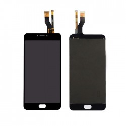 Οθόνη LCD με Μηχανισμό Αφής για Meizu M3 Note (M681) - Χρώμα: Μαύρο