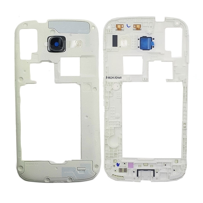 Middle Frame with Camera lens for Samsung Galaxy Core i8260/i8262F - Color: White
