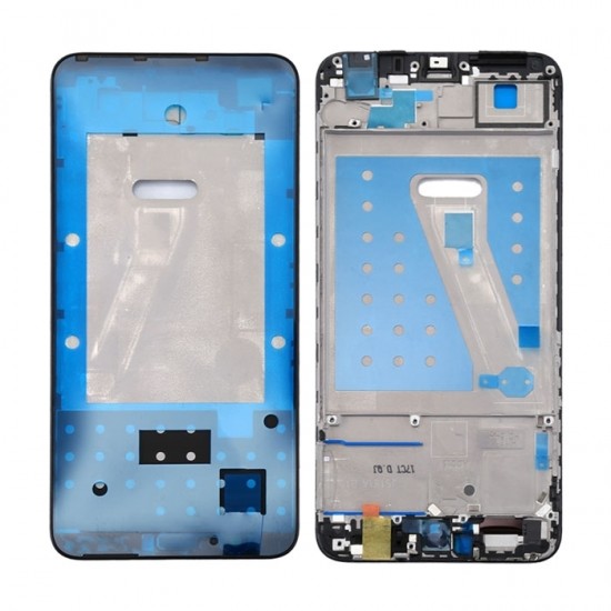 Μπροστινό Πλαίσιο Οθόνης LCD Front Frame για Huawei P Smart - Χρώμα: Μαύρο